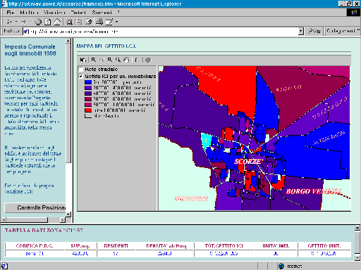 Mappa del Gettito I.C.I.